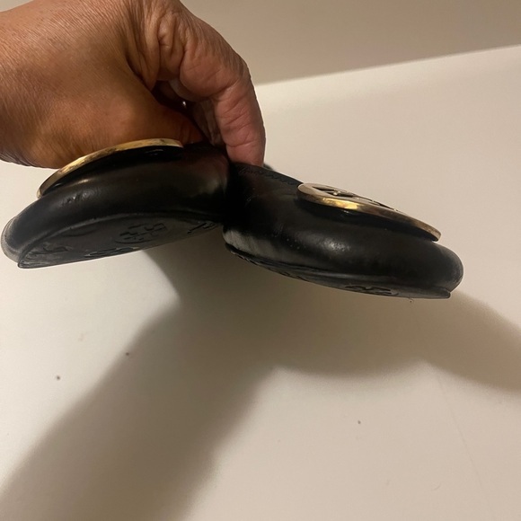 Tory Burch Shoes | Tory Burch Reva
Black Ballet Flats Logo Metal - Picture 7 of 14